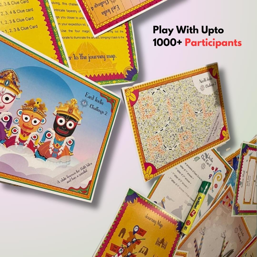 Jewels of India | Printable Networking Activity | Commercial License For Unlimited Participants