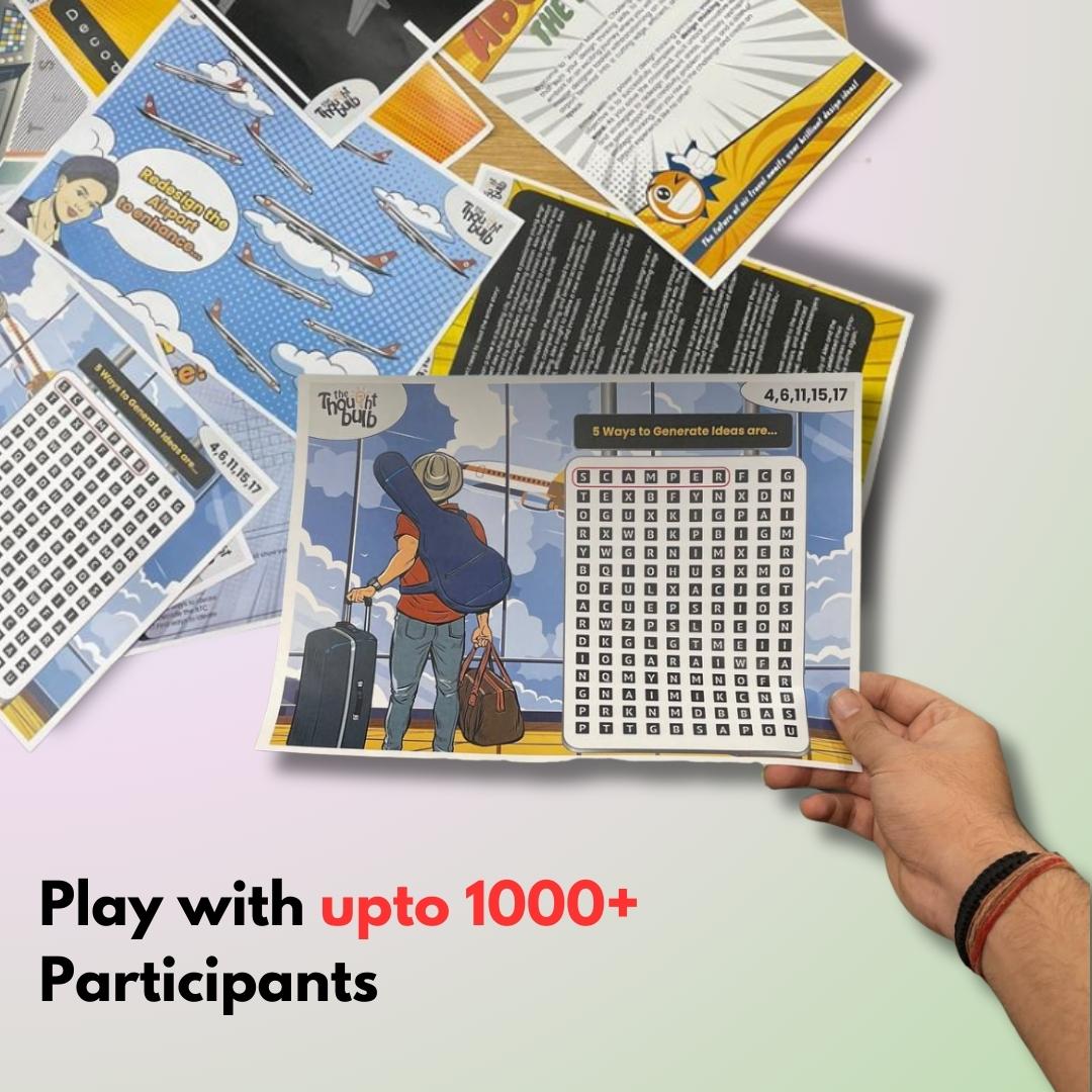 Airport Makeover Challenge | Best Innovation Activity | Commercial License For Unlimited Participants