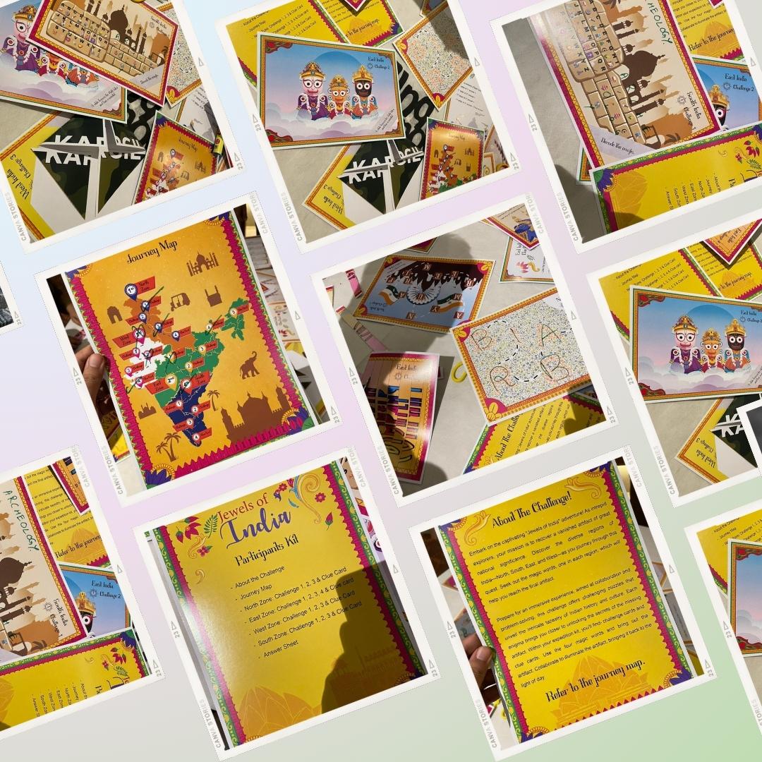 Jewels of India | Printable Networking Activity | Commercial License For Unlimited Participants