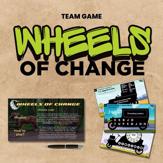 Wheels Of Change DIY Activity | Change Management Game