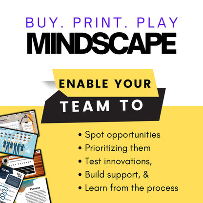 Mindscape DIY Activity | Discover 08 Innovation Tools | Game on Innovation